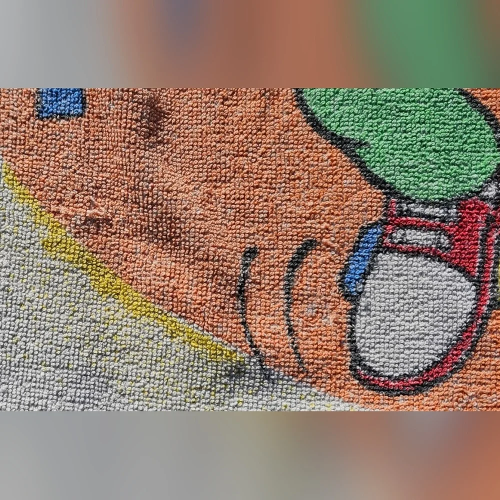 Bert and Ernie - Vintage Seseme Street Beach Towel Y2K​ - Picture 5 of 9